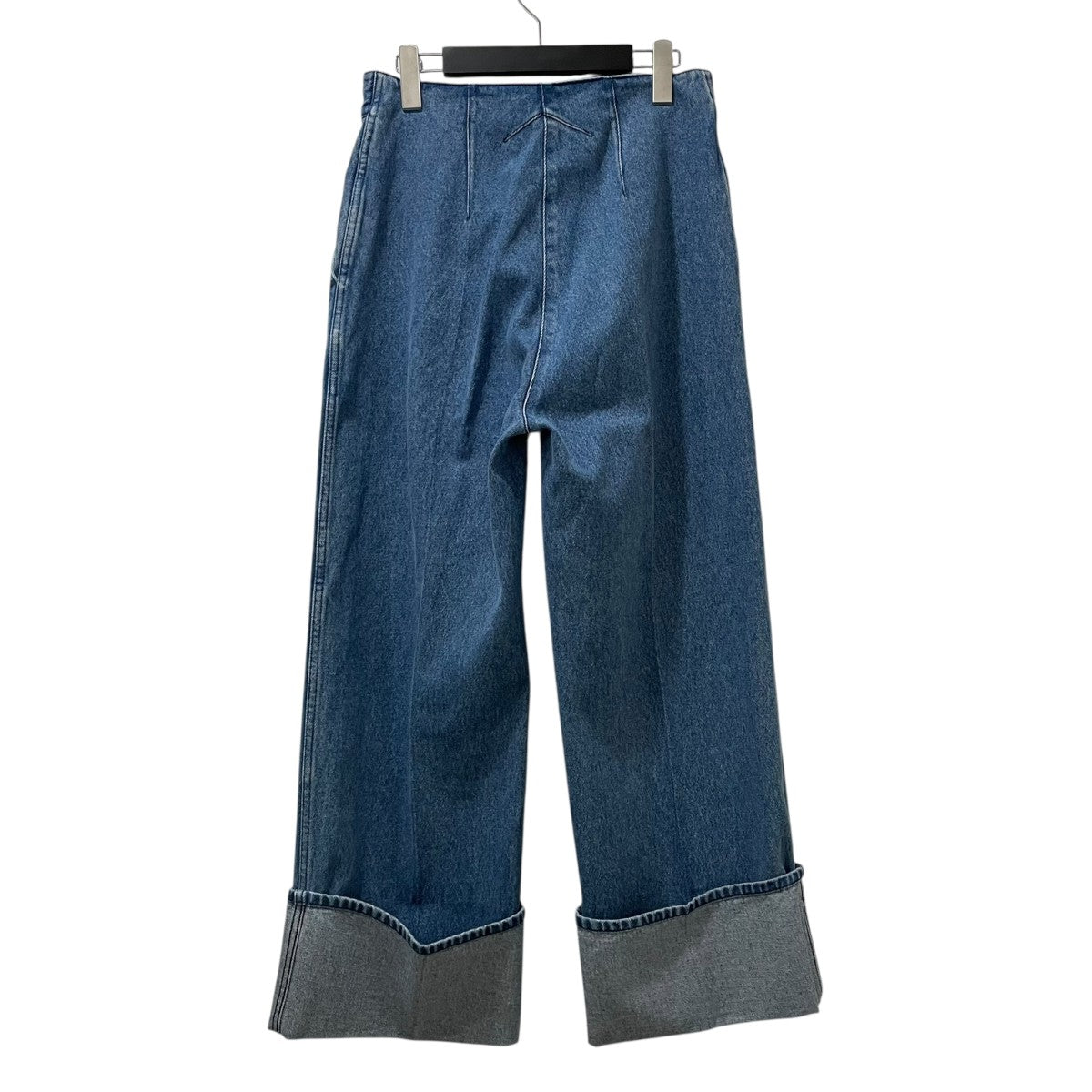 Patou 2025SS コットンデニム アイコニックパンツ TR0030216640B 古着・中古-2枚目のアイテム画像