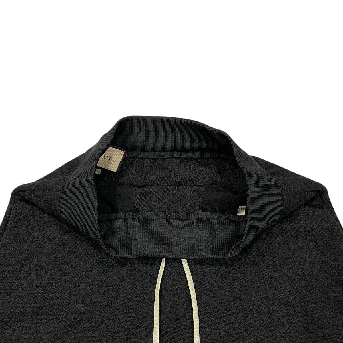 22ssꕥグッチジャージー ジャガード エンボス GG柄 スカート S ブラック 22ssꕥグッチジャージー ジャガード エンボス GG柄 スカート S