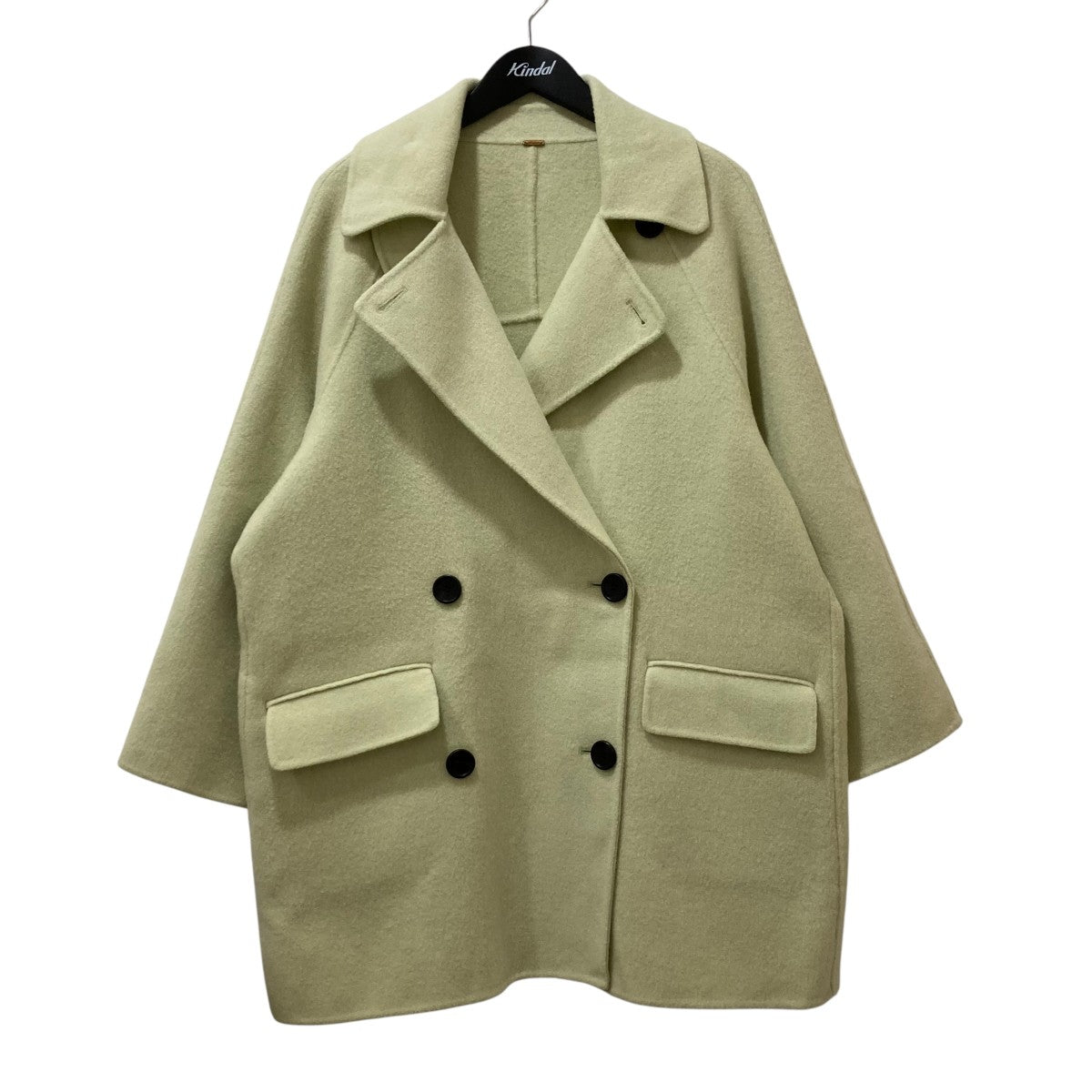 ※ こん※プロフ必読さん用　タグつき！新品未使用品！　Mila Owen コート 共ベルト付きビックカラーミディ丈コート(ハーフコート