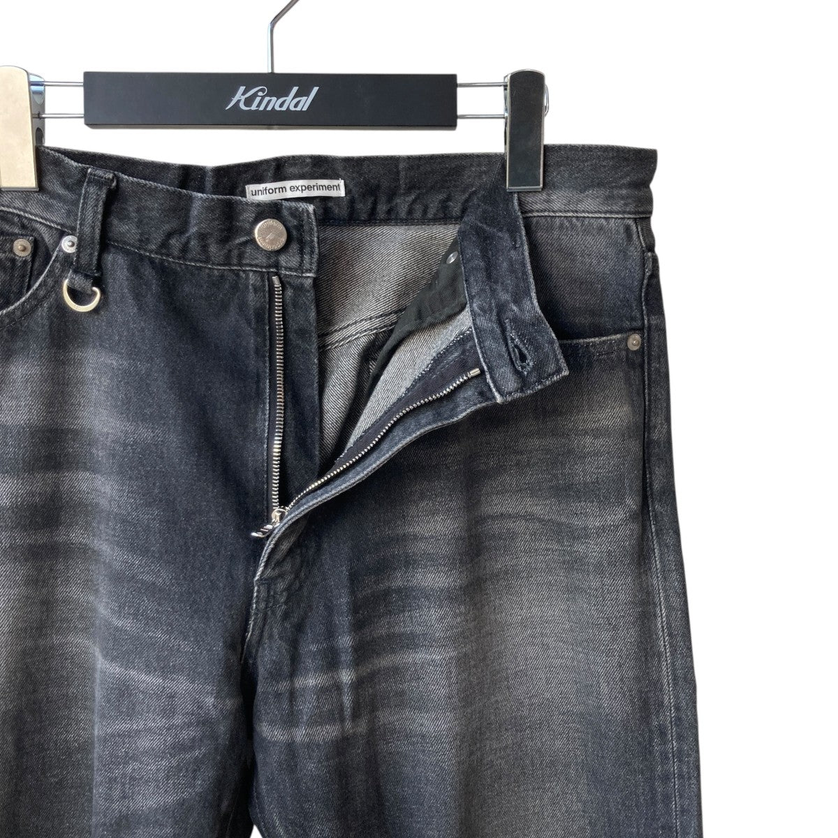 uniform experiment FADING REGULAR FIT JEANSデニムパンツUE-250013 古着・中古-3枚目のアイテム画像