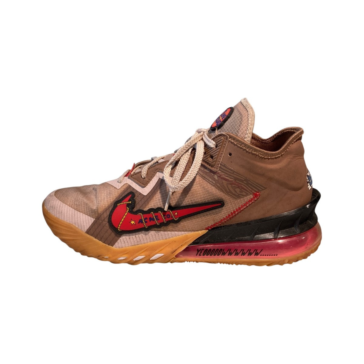 SPACE PLAYERS NIKE LEBRON 18 LOWハイカットスニーカーCV7562-401