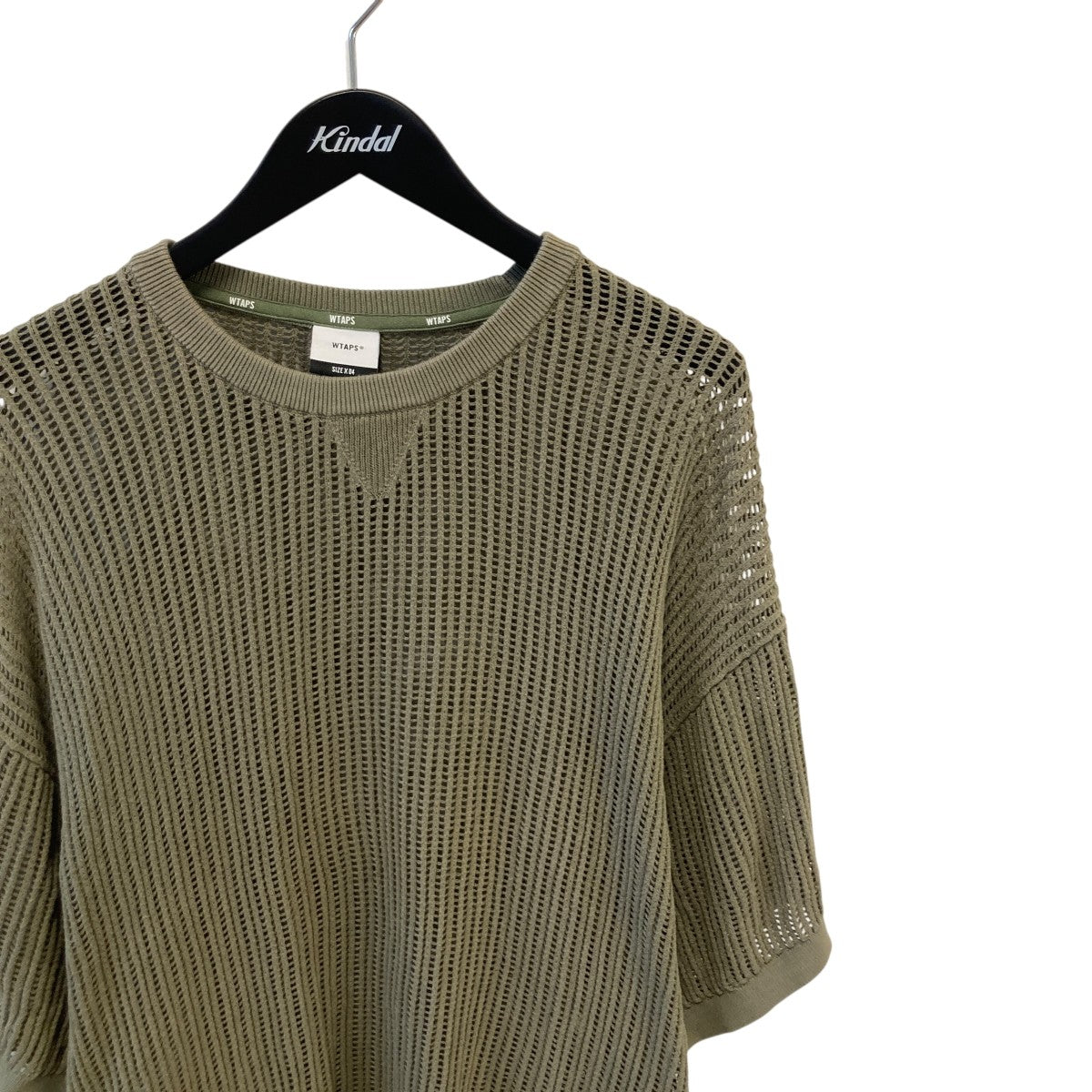 【90s】WTAPS 40%uparmored／ニット　ハーフジップ　無地　短丈 WTAPS 40PCT UPARMORED / LS / Cotton - メルカリ