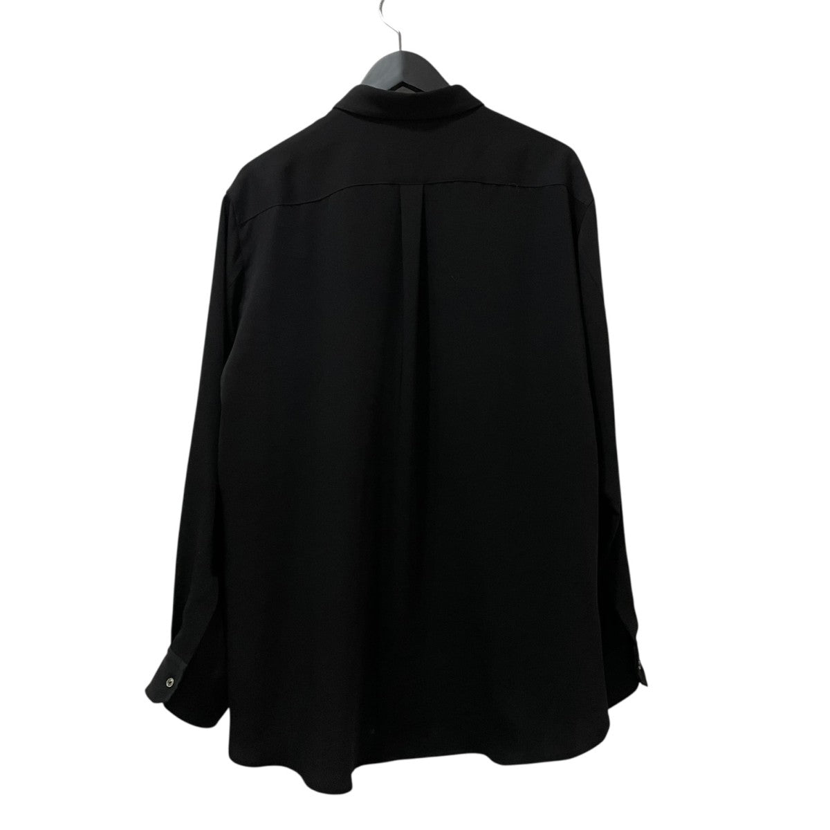CULLNI(クルニ) 24AW「Double Satin Bio Color Zip Shirt」切替
