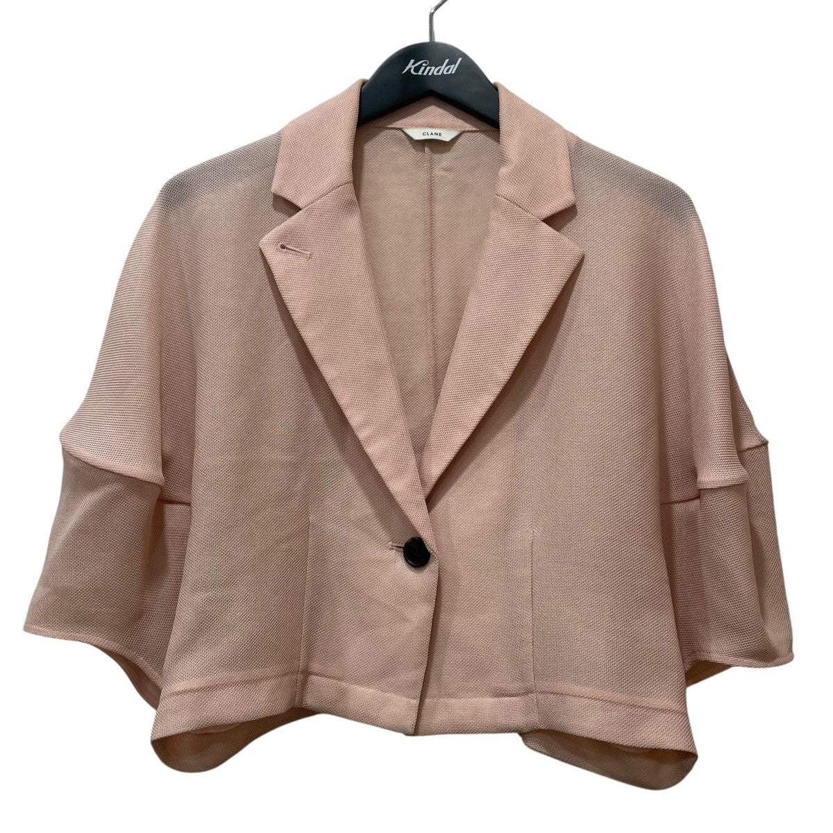 CLANE(クラネ) MESH LANTERN JACKET メッシュ半袖ジャケット