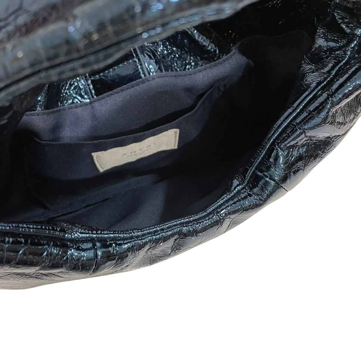 バッグ AMERI MEDI TRIANGLE GLITTER BAG AMERI(アメリ) MEDI TRIANGLE GLITTER BAGメタリック