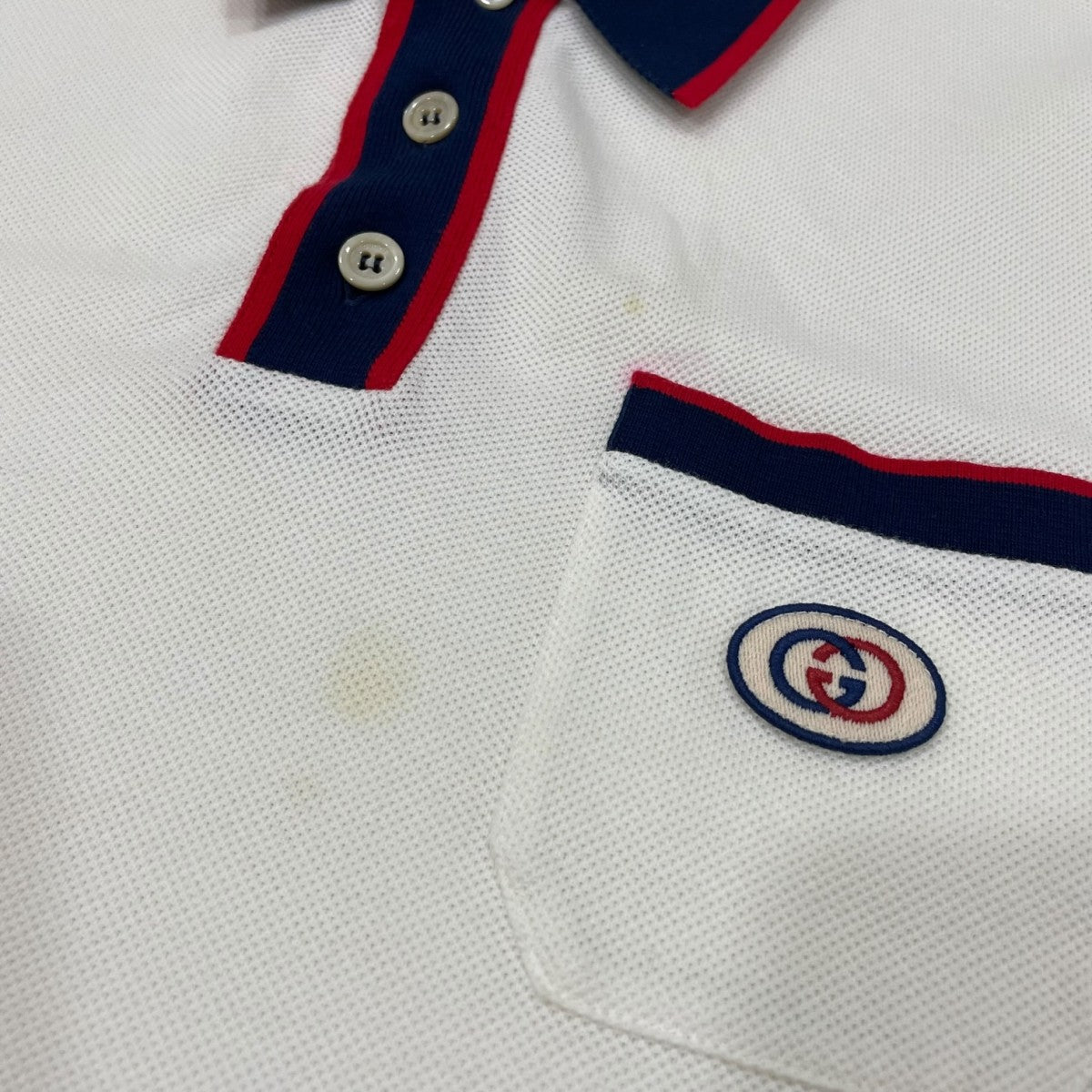 グッチ　総柄　半袖　ポロシャツ　XLサイズ GUCCI（ポロシャツ）のフリマアイテム一覧