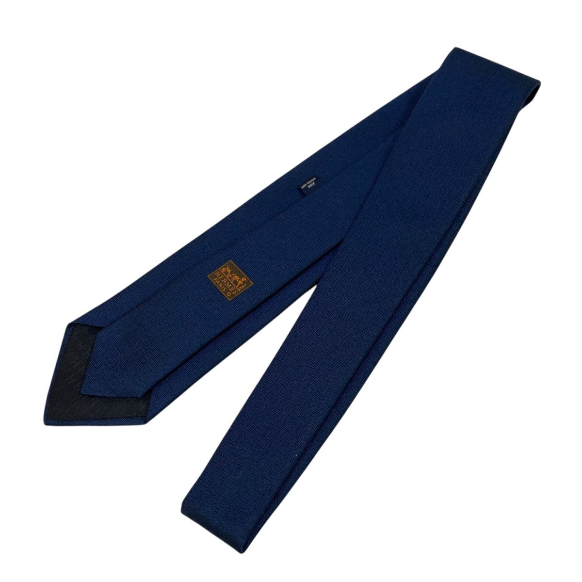 HERMES(エルメス) PINCES H MARINEネクタイ659343T 659343T