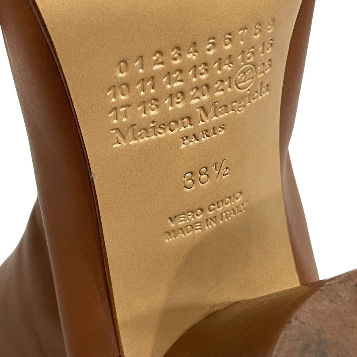 Maison Margiela(メゾンマルジェラ) 足袋ブーツ ブラウン サイズ