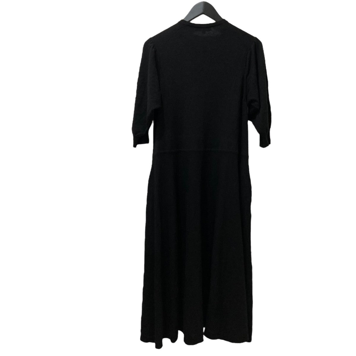 Drawer(ドゥロワー) フレアスリーブリブニットワンピースニット