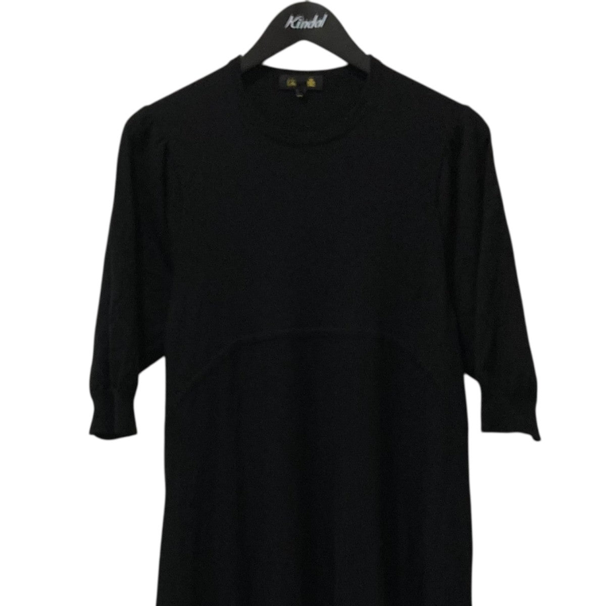 Drawer(ドゥロワー) 18Gギャザースリーブニットワンピース6526-299