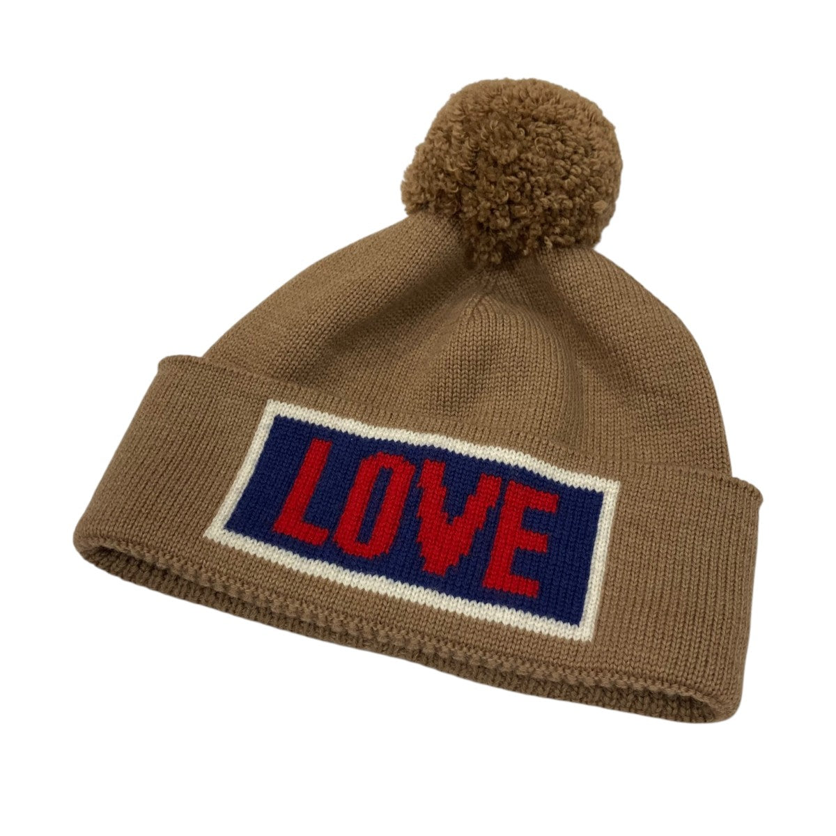 LOVEワッペンニット帽