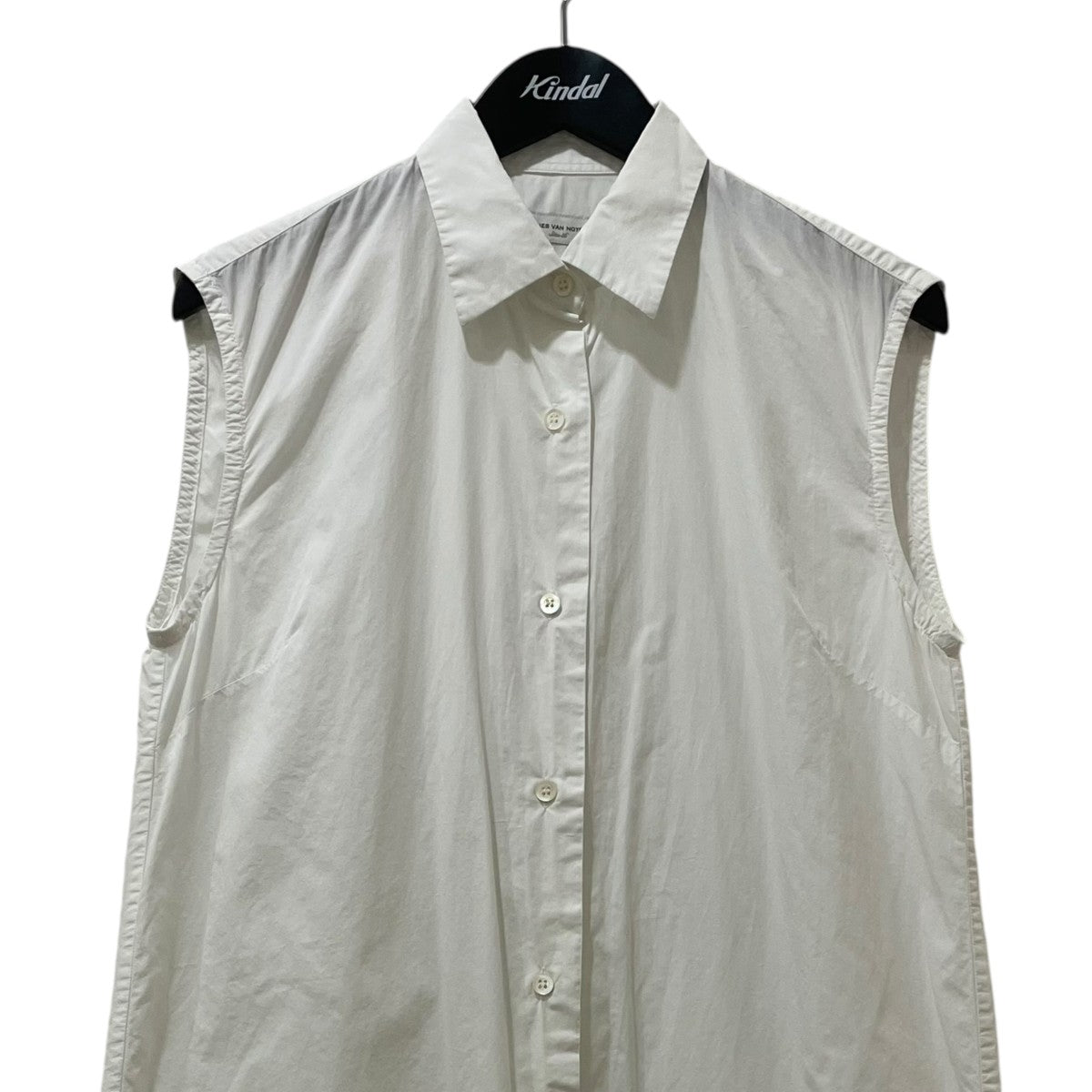DRIES VAN NOTEN ノースリーブシャツ 71-01-01-01012 古着・中古-3枚目のアイテム画像