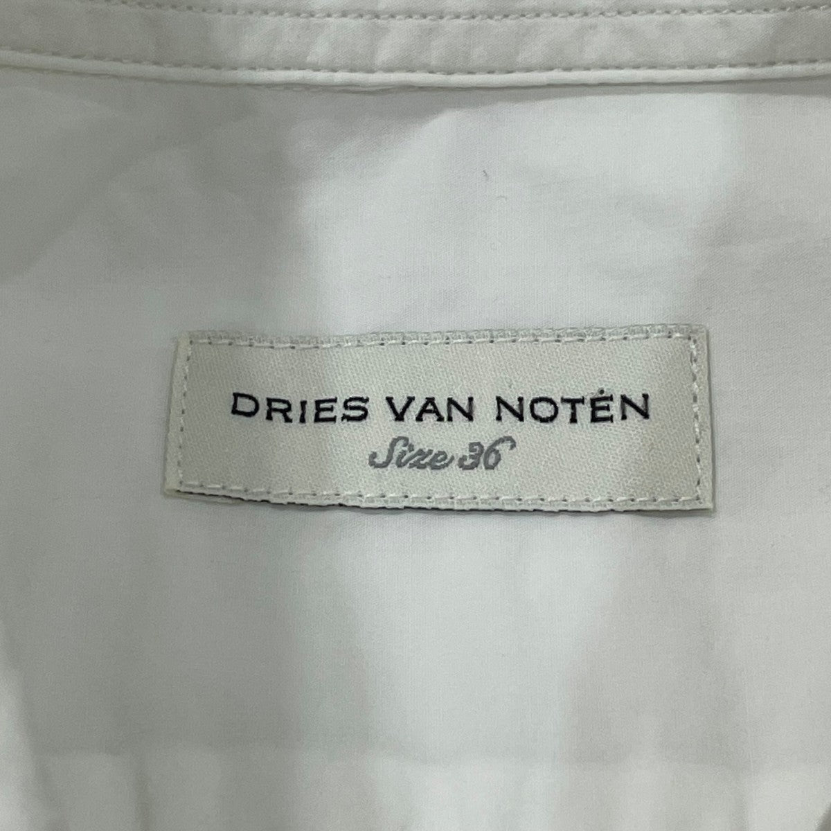 DRIES VAN NOTEN ノースリーブシャツ 71-01-01-01012 古着・中古-8枚目のアイテム画像