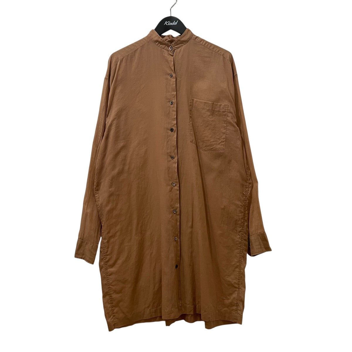 DRIES VAN NOTEN シアーシャツワンピース71-06-81-06007 古着・中古-1枚目のアイテム画像
