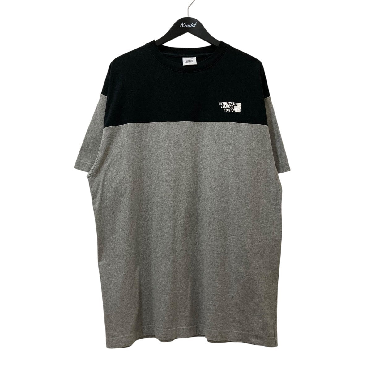 VETEMENTS クルーネックTシャツUAH21TR507 古着・中古-1枚目のアイテム画像