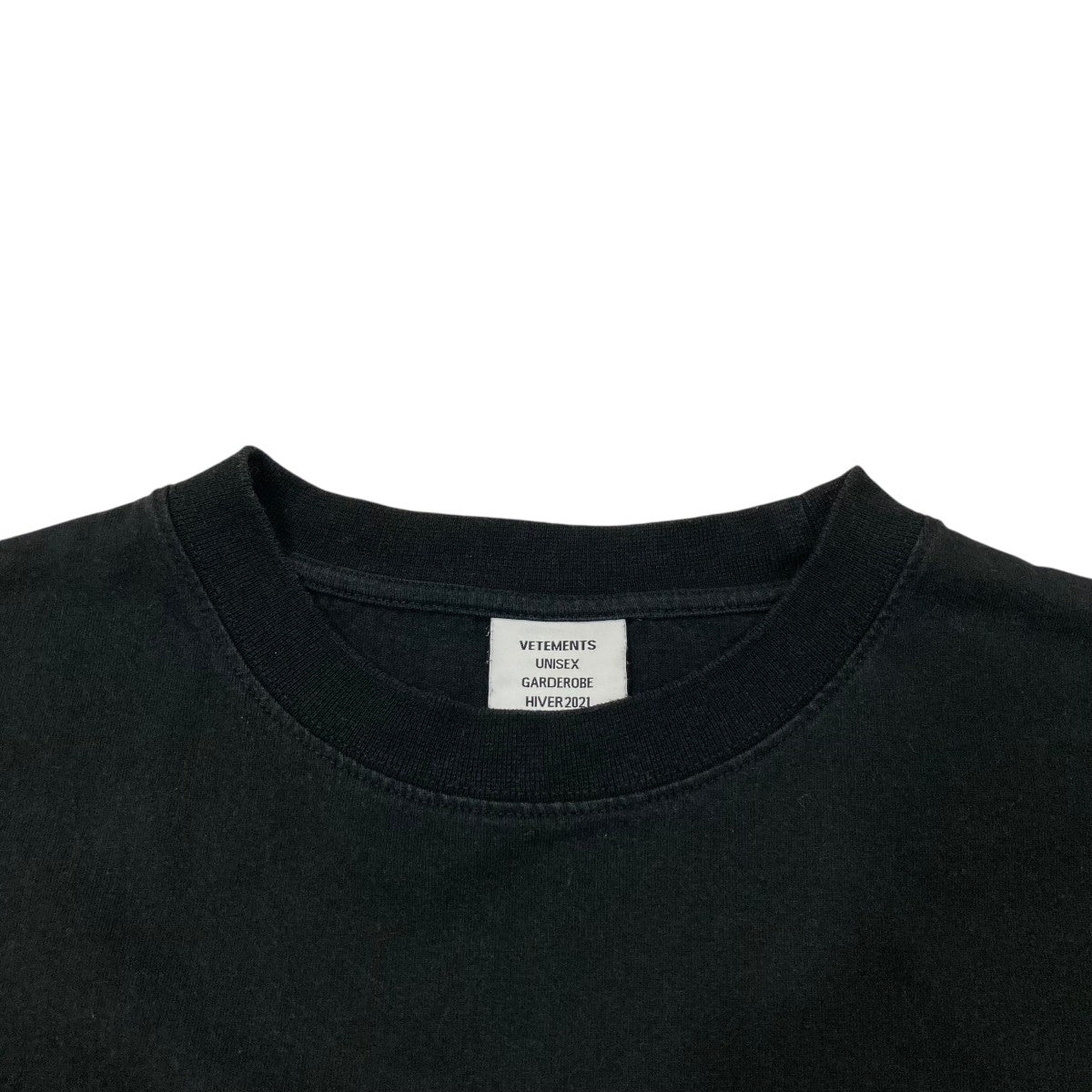VETEMENTS クルーネックTシャツUAH21TR507 古着・中古-6枚目のアイテム画像