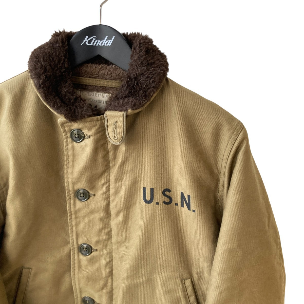 リアルマッコイズ NX SX 8819 N-1 デッキジャケット 34 THE REAL McCOY'S(リアルマッコイズ) N1 DECK JacketコットンNX