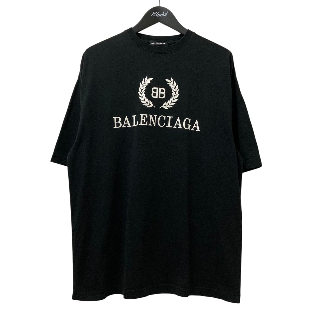 BALENCIAGA×adidas 23SS ロゴプリント半袖Tシャツ 723955 TNVU4
