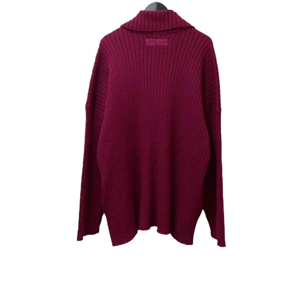 VETEMENTS(ヴェトモン VETEMENTS(ヴェトモン) ニットジャケット パープル サイズ XS