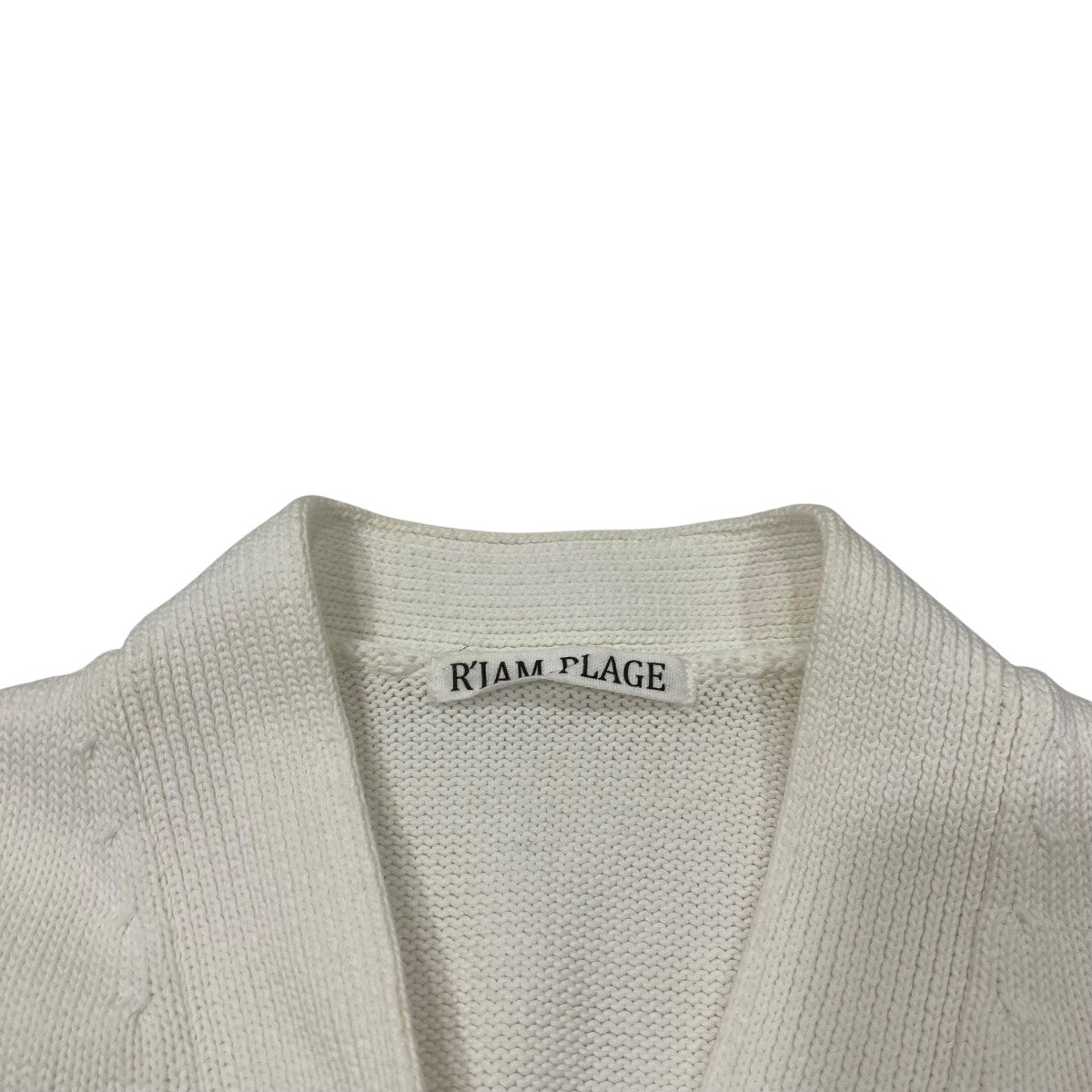 R'IAM PLAGE(リアム プラージュ) r'iam MINI VESTニットベスト
