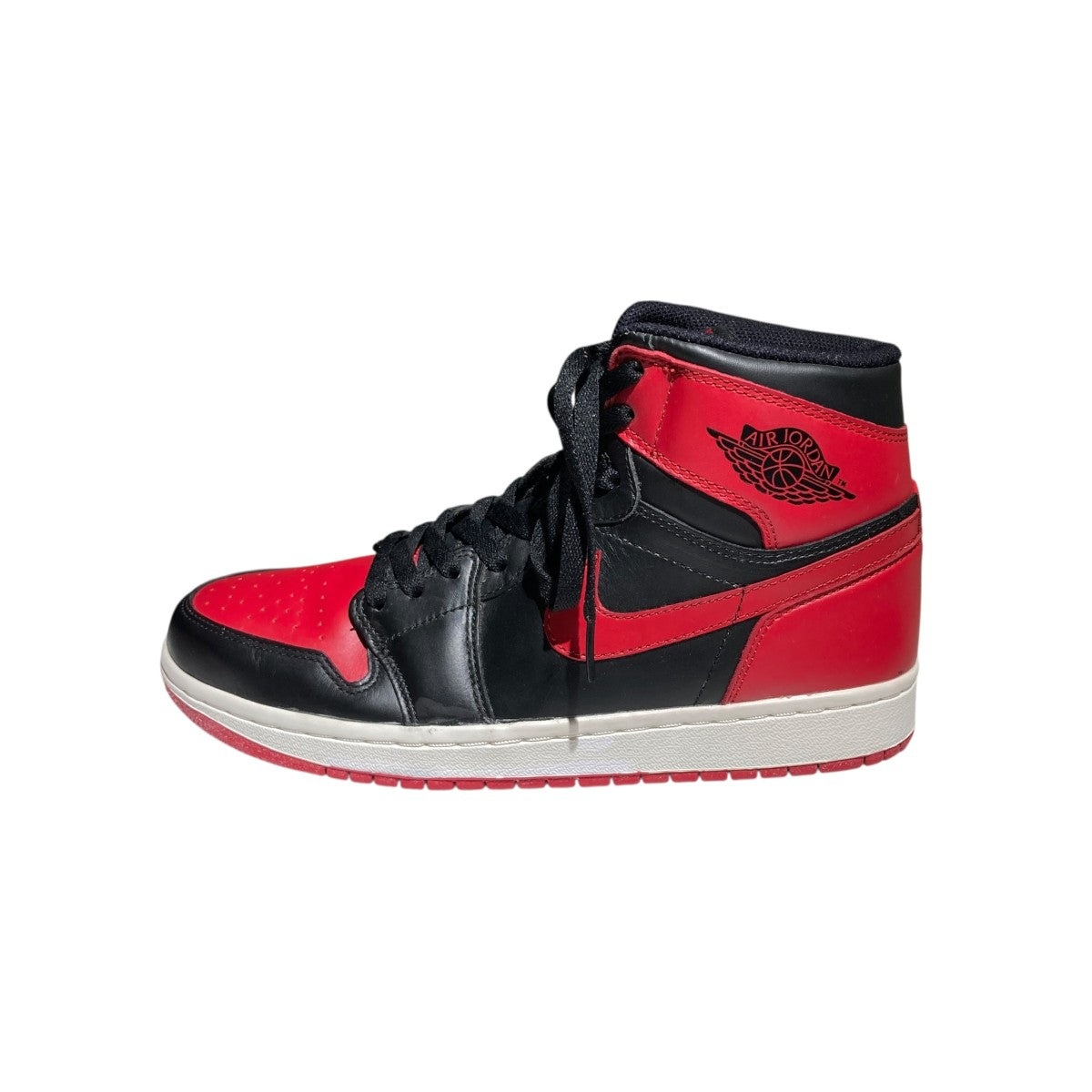 NIKE Air Jordan 1 Retro High OG Bredハイカットスニーカー555088-023 古着・中古-2枚目のアイテム画像