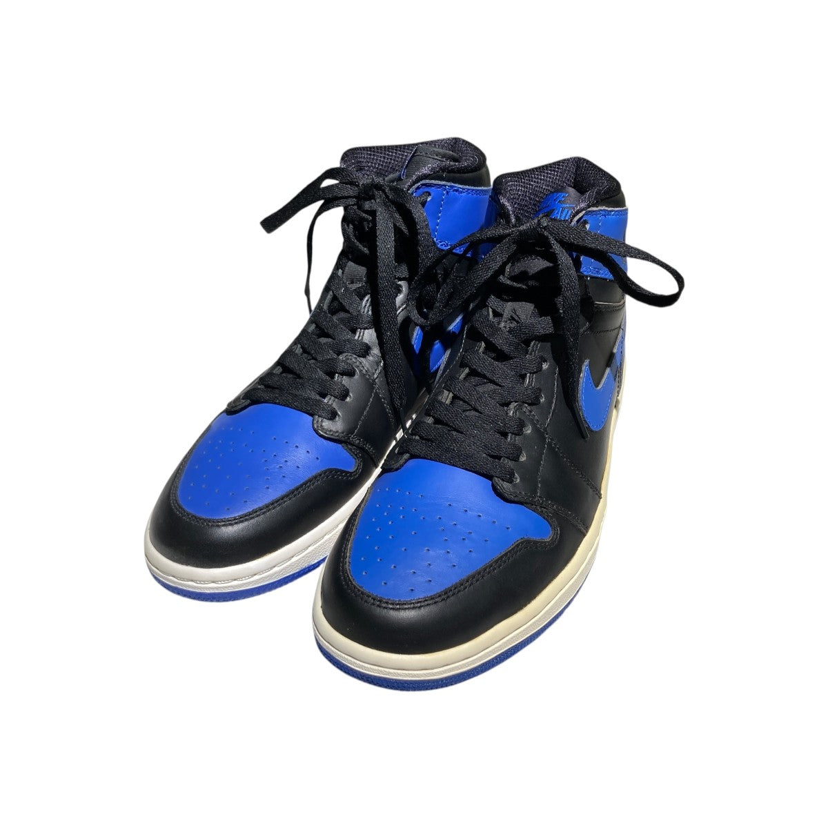 NIKE Air Jordan 1 Retro High Black Royal Blueハイカットスニーカー555088-085 古着・中古-1枚目のアイテム画像