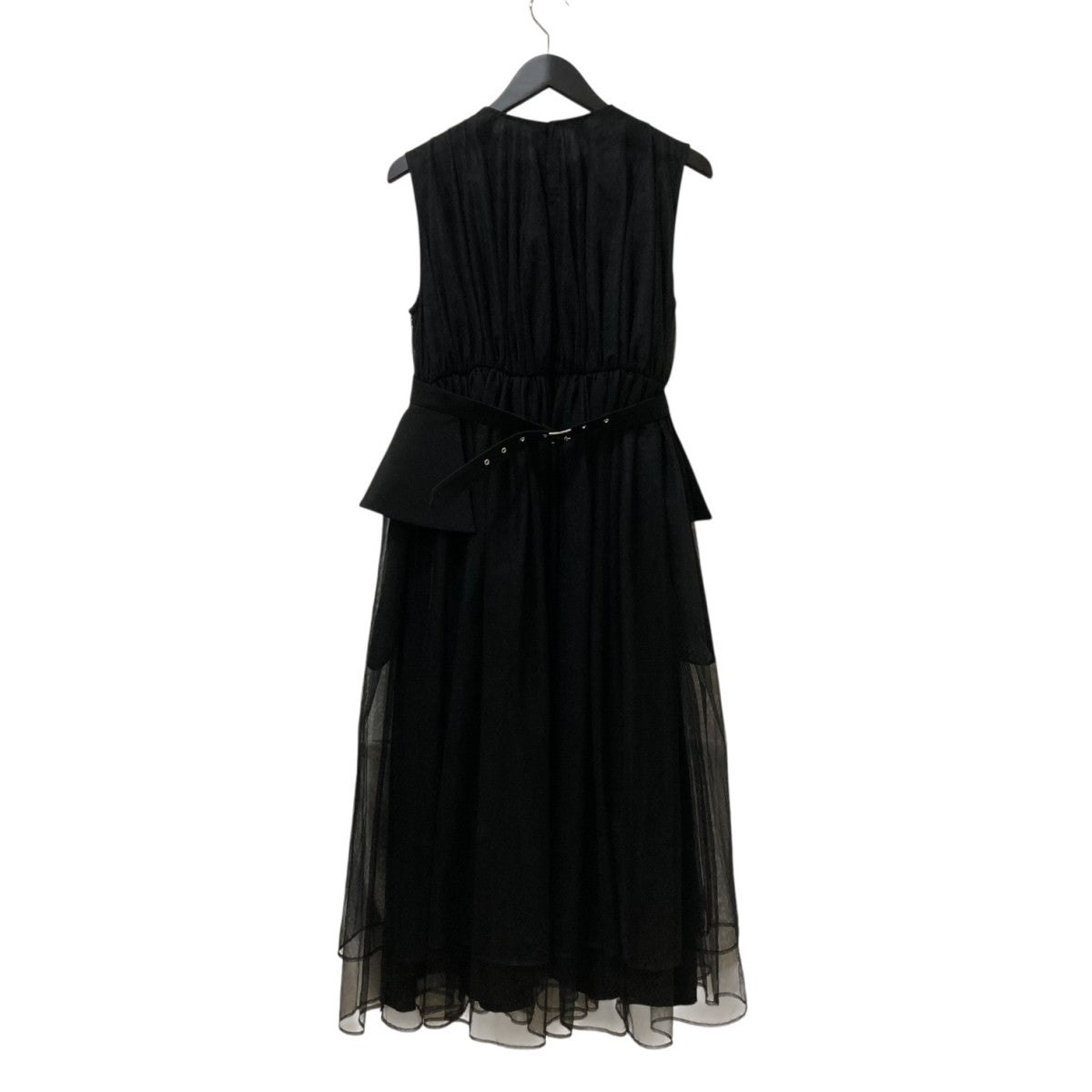 noir kei ninomiya ノースリーブ チュールワンピース 3H-O008 古着・中古-2枚目のアイテム画像