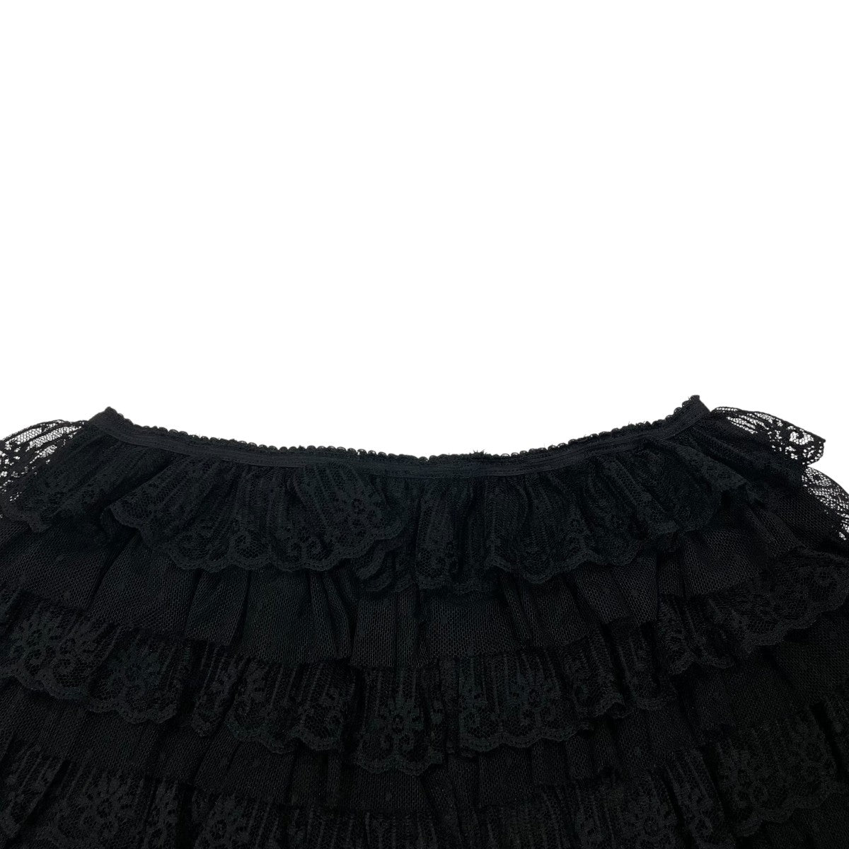 Jaded London ブラックフリルショートパンツ Jaded London(ジェイデッドロンドン) フリルショートパンツ