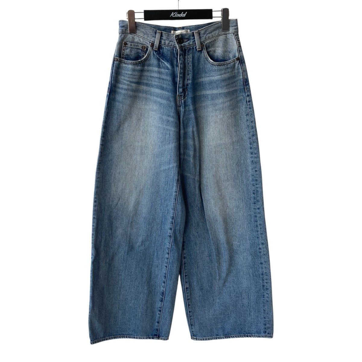 MOUSSY WIDE BAGGY STRAIGHT デニム 25inch MOUSSY（マウジー）の「WIDE BAGGY STRAIGHT（デニムパンツ