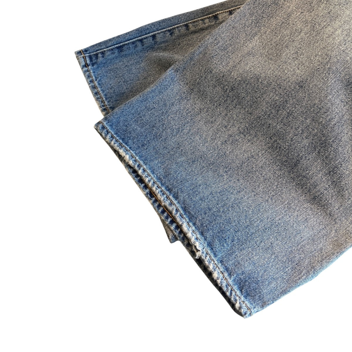 MOUSSY WIDE BAGGY STRAIGHT デニム 25inch MOUSSY（マウジー）の「WIDE BAGGY STRAIGHT（デニムパンツ