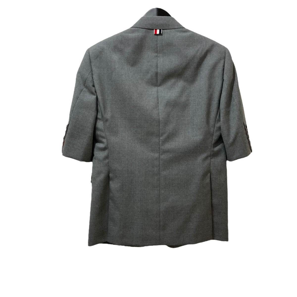 THOM BROWNE(トム・ブラウン)/フランネル スーツ グレー サイズ0 THOM BROWNE - 美品 トムブラウン THOM BROWNE セットアップ