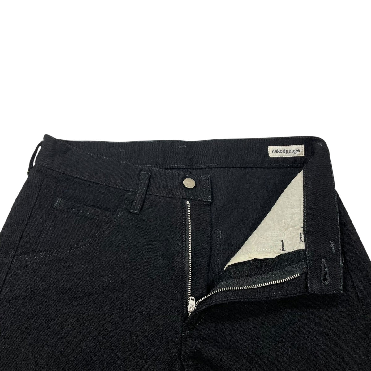 nakedgauge(ネイキッドゲージ) BLACK DENIM WAVING STRAIGHT