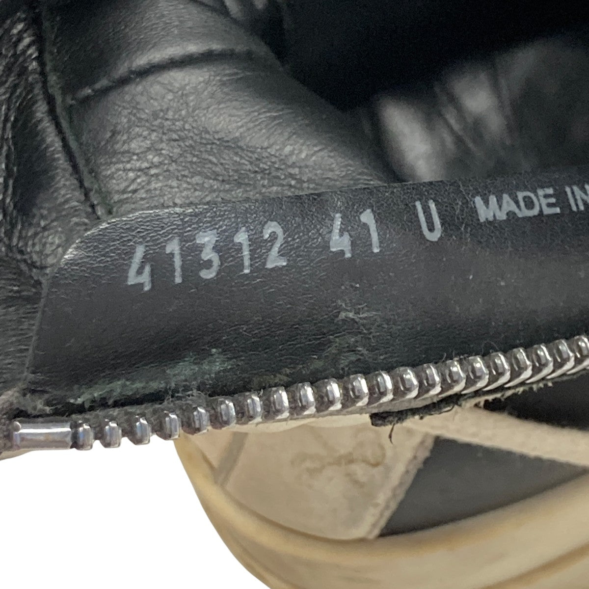 RICK OWENS GEOBASKETスニーカーRU01C4894 LPO 古着・中古-8枚目のアイテム画像