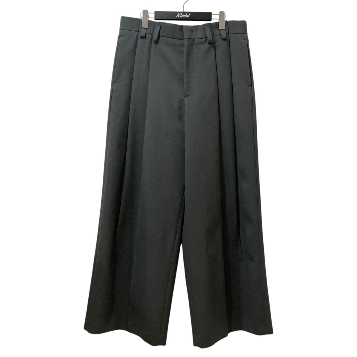 JIL SANDER 2025SS SHOW WOOL TAILORING TROUSER 2タックワイドトラウザーパンツ J21KA0265 古着・中古-1枚目のアイテム画像
