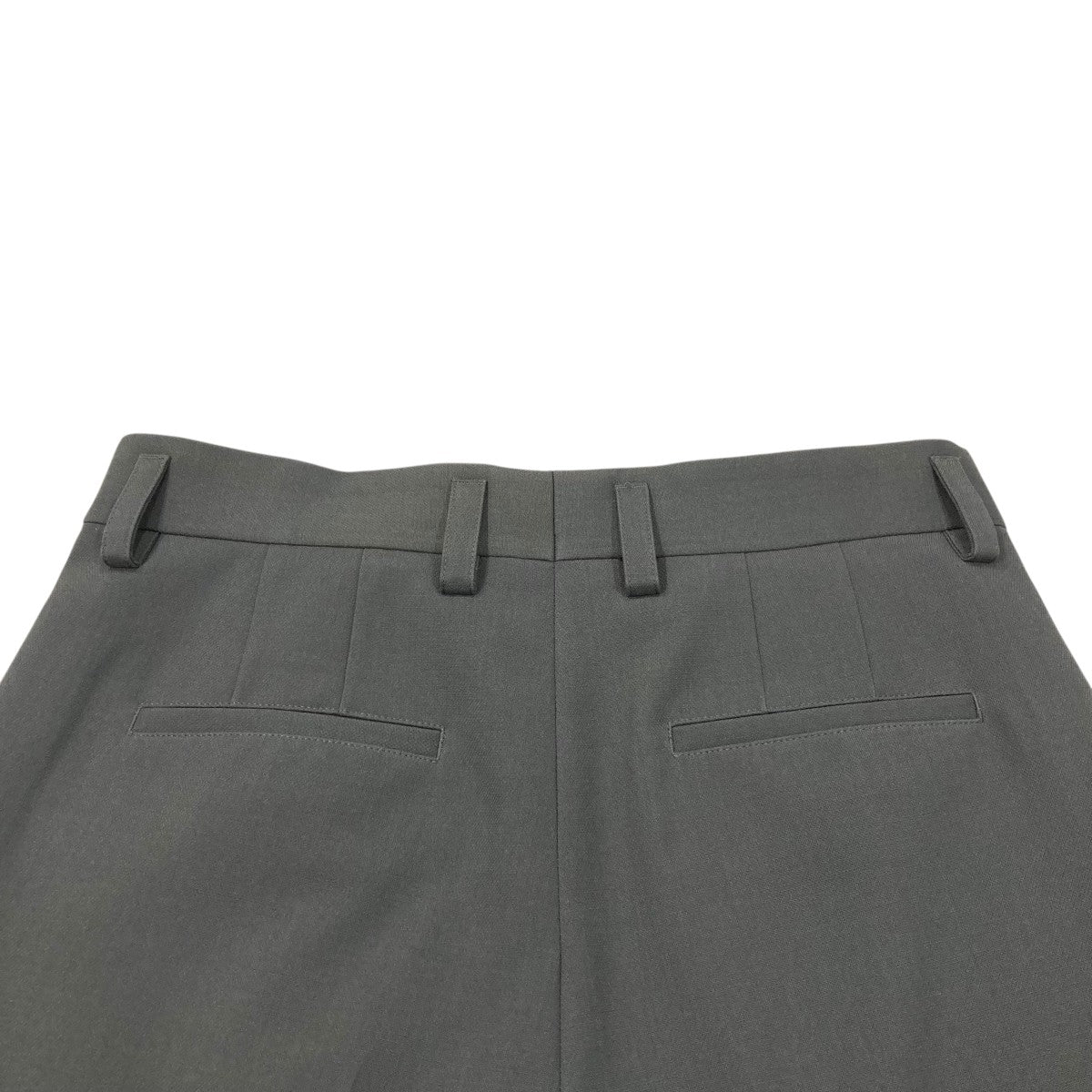 JIL SANDER 2025SS SHOW WOOL TAILORING TROUSER 2タックワイドトラウザーパンツ J21KA0265 古着・中古-4枚目のアイテム画像