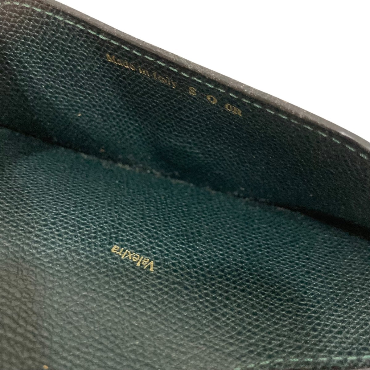 Valextra(ヴァレクストラ) メガネケース グリーン｜【公式】カインド