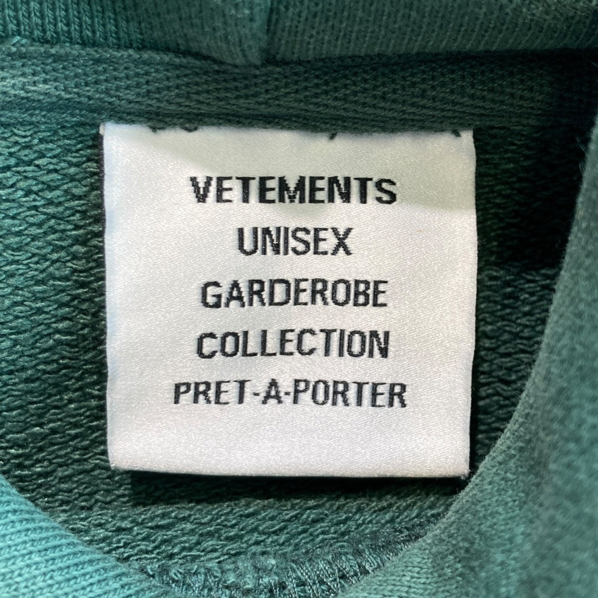 VETEMENTS(ヴェトモン) 22SSDouble Anarchy Logo Hoodieプル