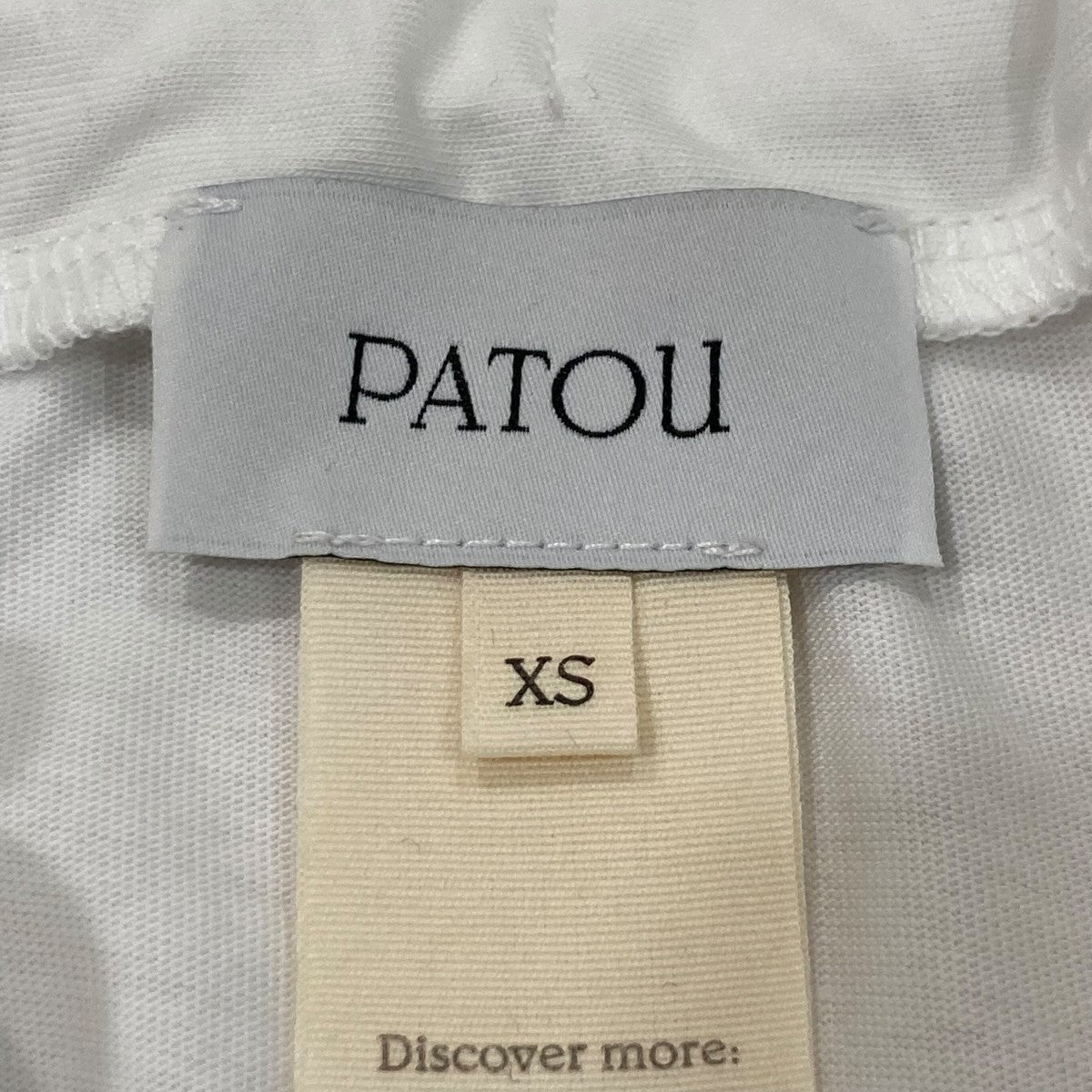 新品タグ付PATOUパトゥ☆ドローストリング 半袖Tシャツ　XS☆ 三越伊勢丹 | Patou/パトゥ通販 | オーガニックコットン ドロー