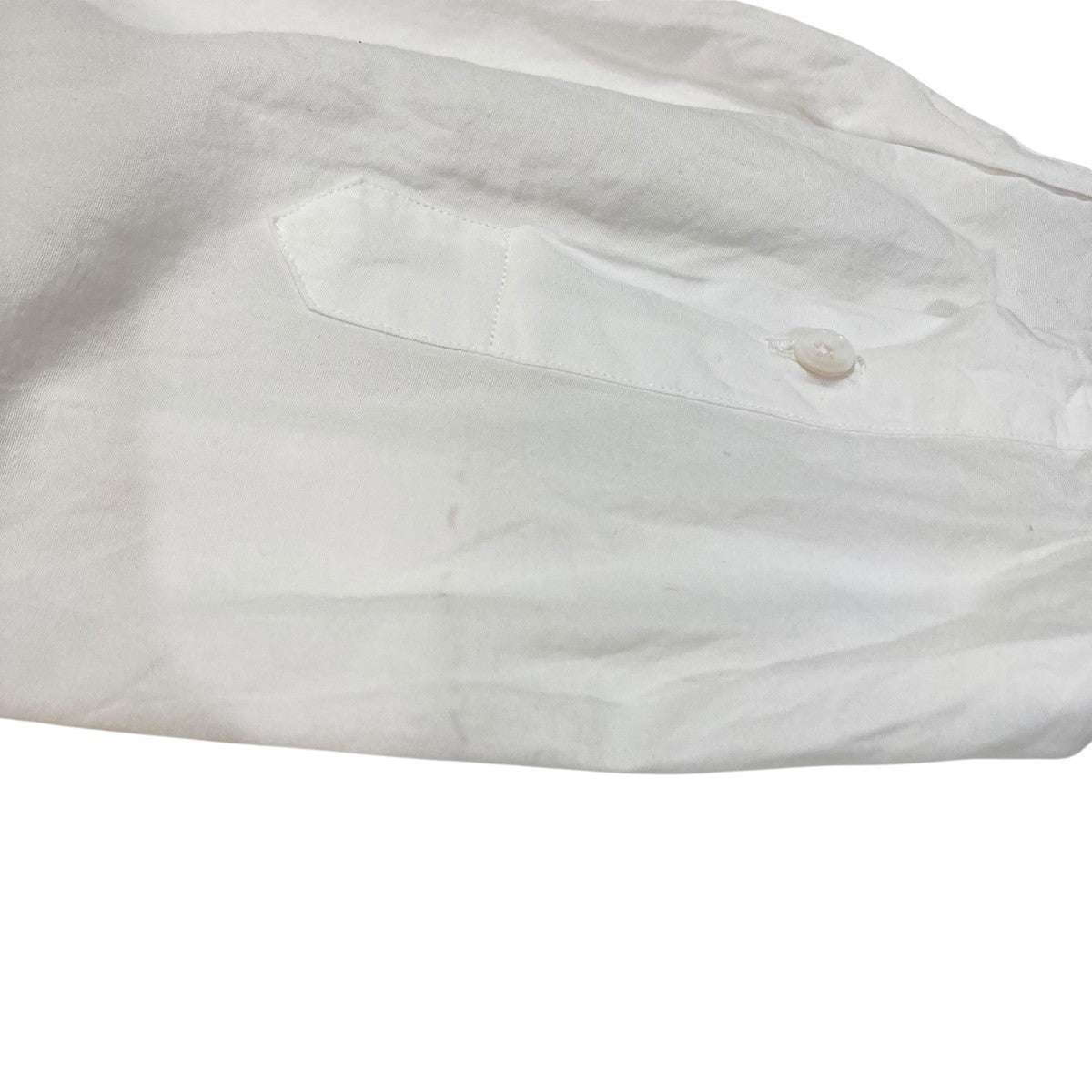 COMOLIコモリシャツ B01-02001 サイズ4 白　未使用 COMOLI(コモリ) コモリシャツレギュラーカラーシャツB01-02001