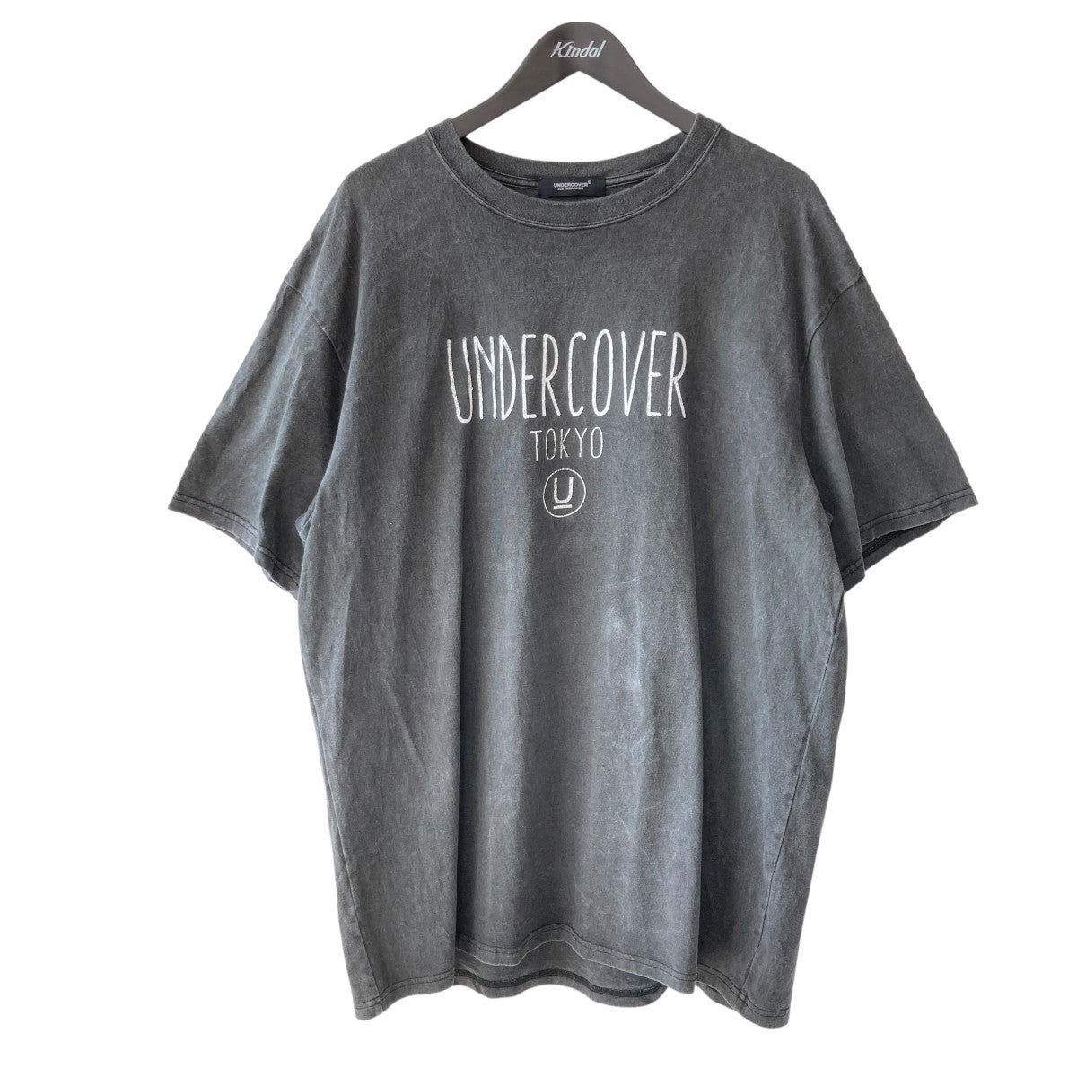 UNDERCOVER(アンダーカバー) 24SSヴィンテージ加工 ロゴ Tシャツ