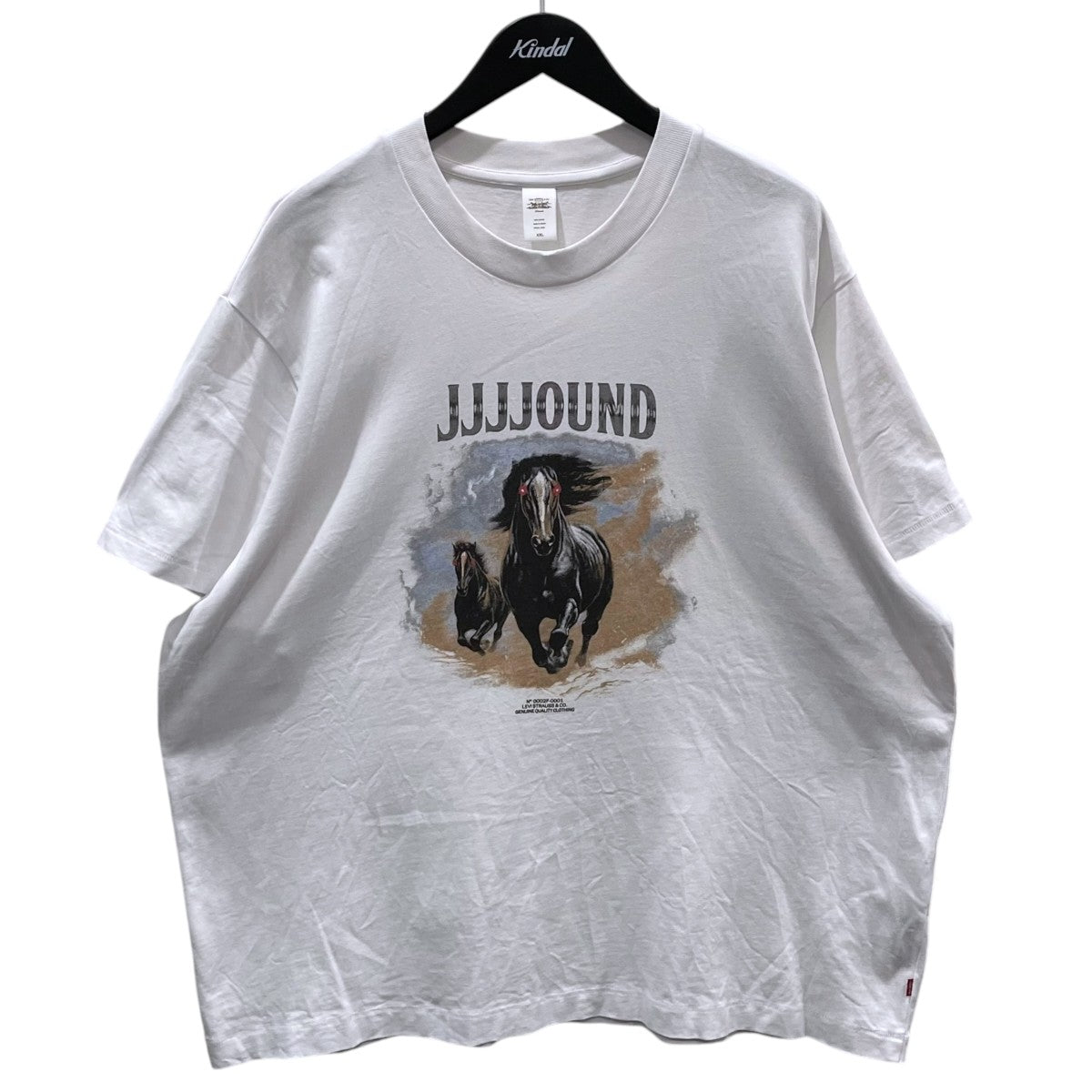 LEVI’S×JJJJound 24AW グラフィックロゴTシャツ Graphic Logo T-Shirt 0002F-0001 古着・中古-1枚目のアイテム画像