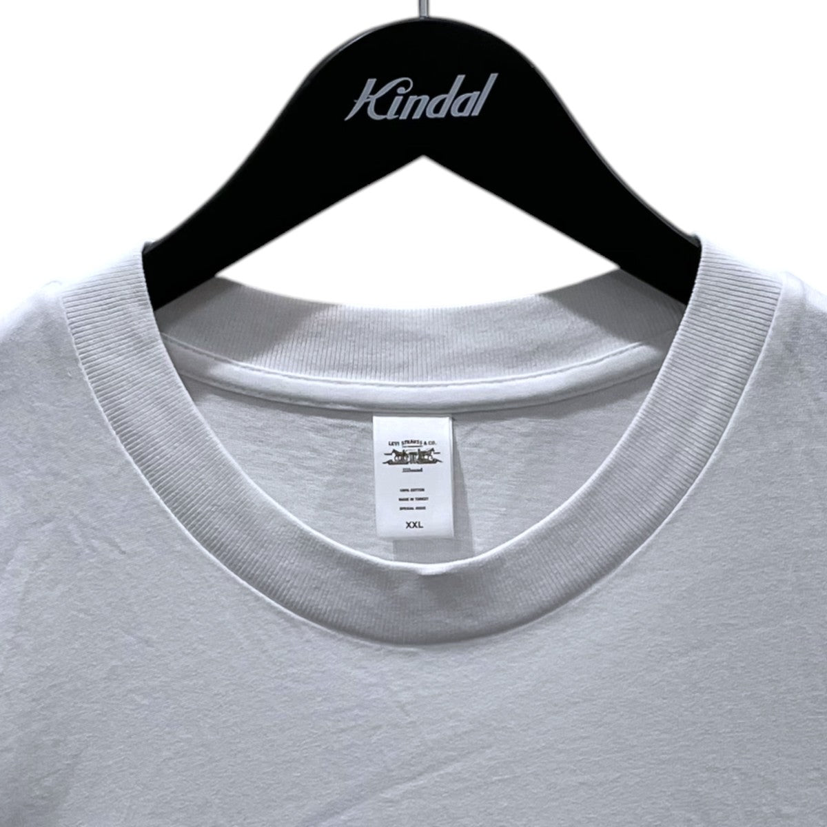 LEVI’S×JJJJound 24AW グラフィックロゴTシャツ Graphic Logo T-Shirt 0002F-0001 古着・中古-3枚目のアイテム画像