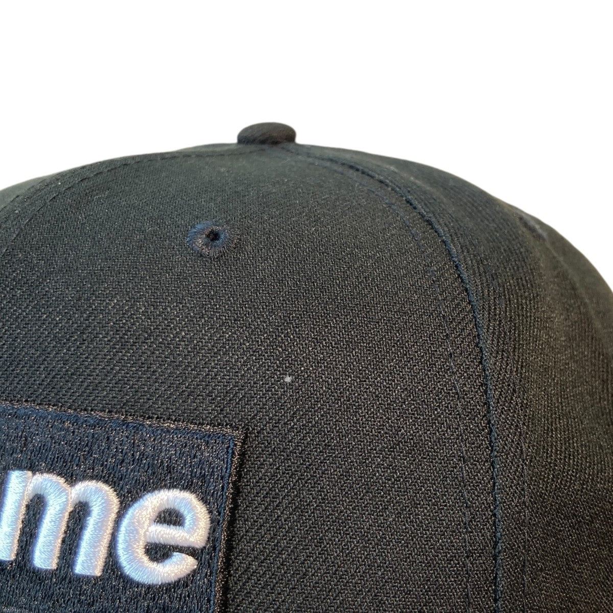 24SSSupreme MLB Teams Box Logo New Era Black-Chicago White Soxキャップ