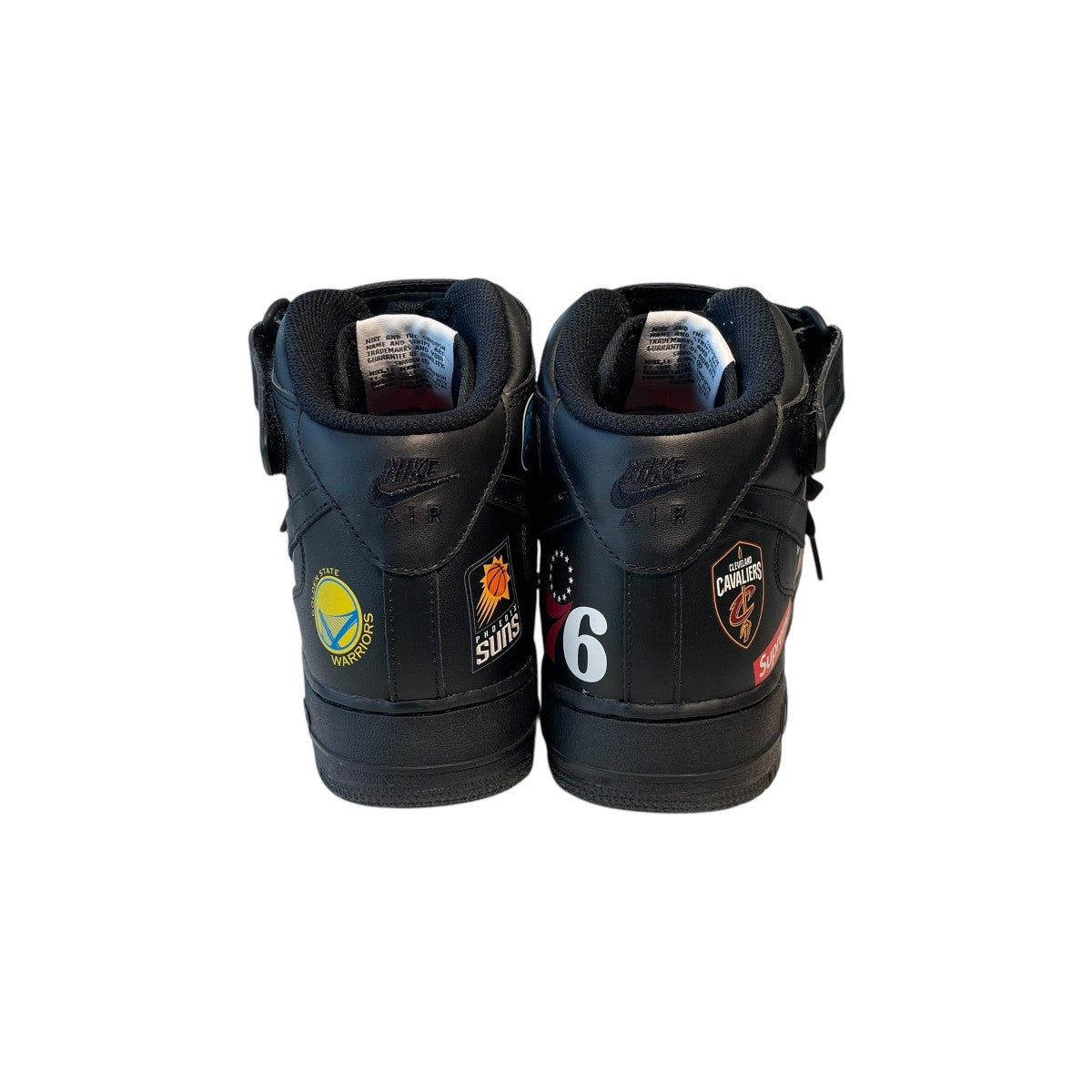 NIKE SUPREME NBA Air Force 1 Mid ’07ハイカットスニーカーAQ8017-001 古着・中古-4枚目のアイテム画像