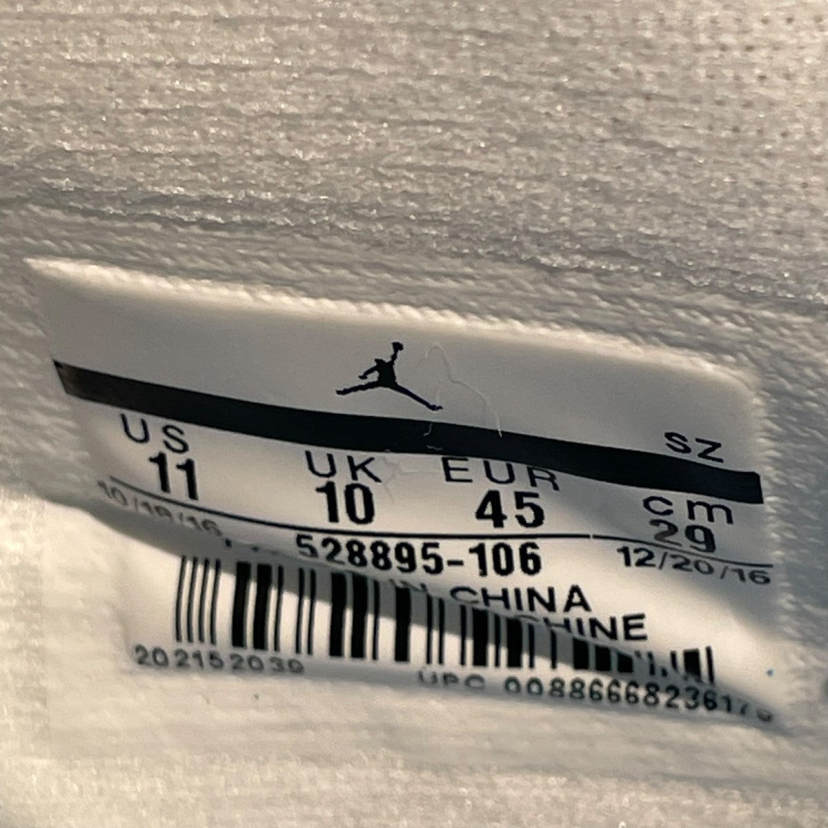 Air Jordan 11 Retro Lowスニーカー528895-106