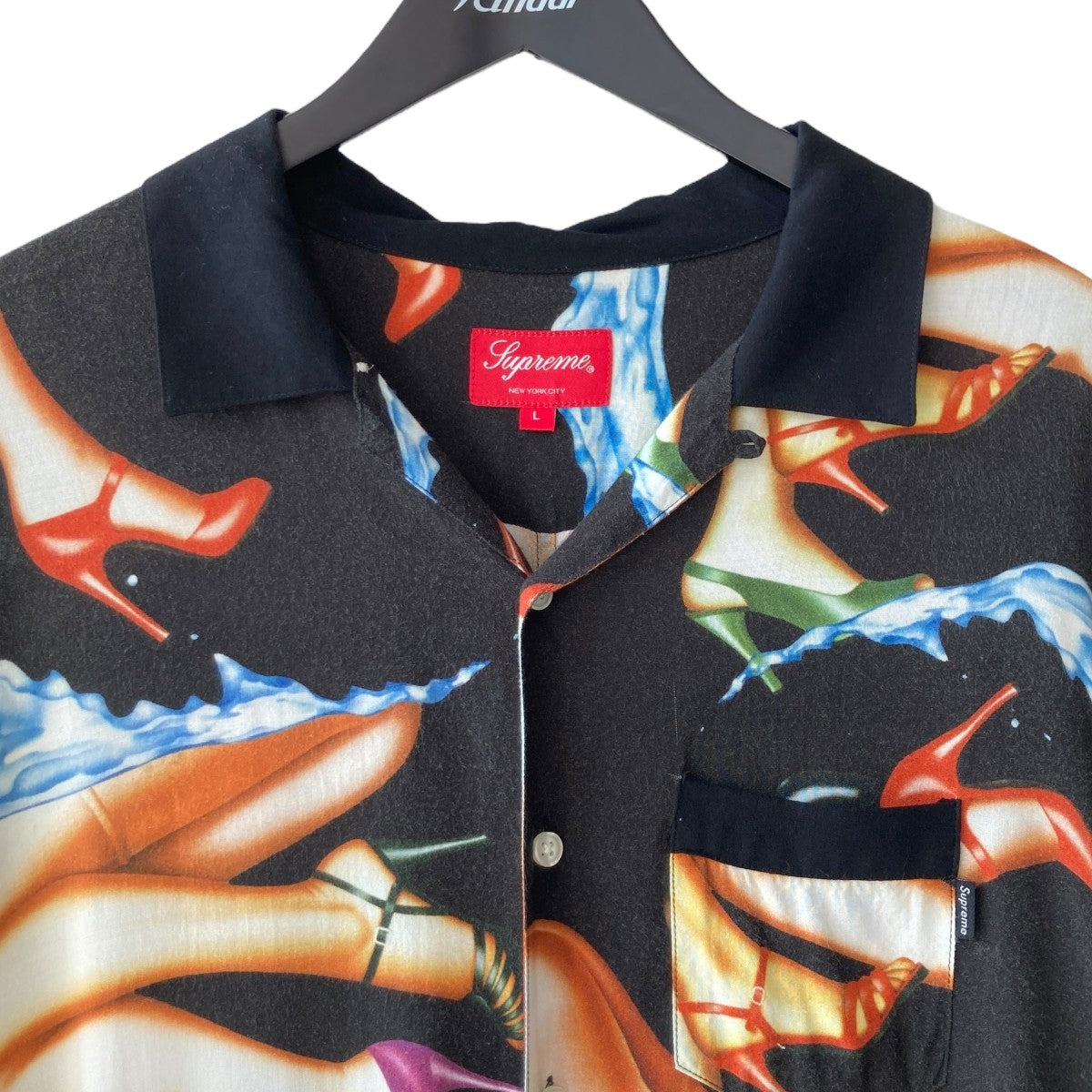 Supreme(シュプリーム) Heels Rayon Shirtオープンカラーシャツ