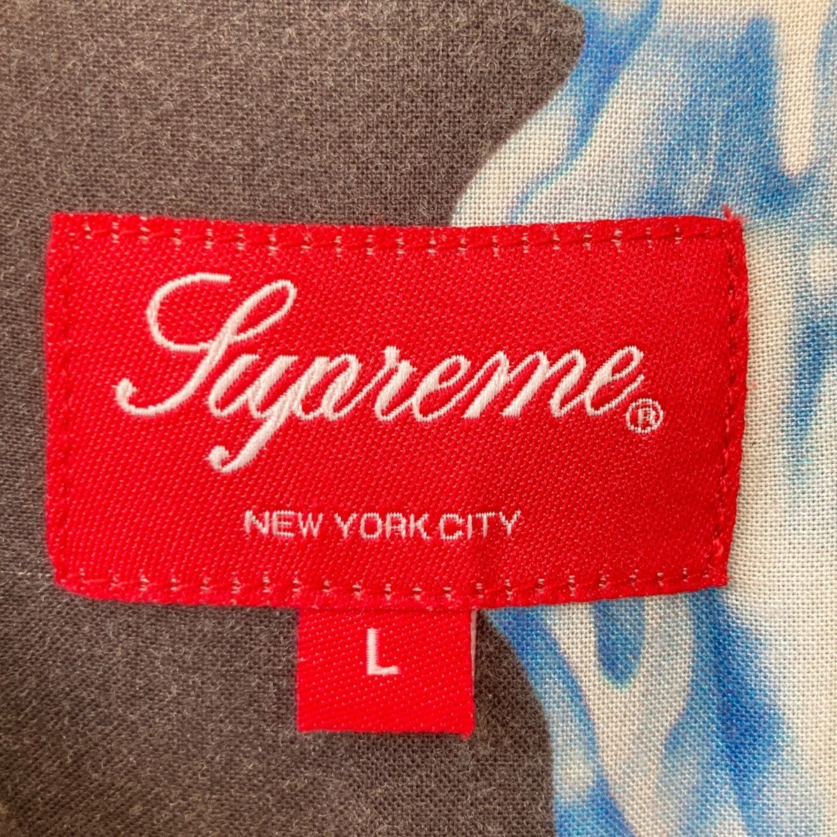 Supreme heels rayon shirt レーヨン シャツ L 登坂 Supreme(シュプリーム) Heels Rayon Shirtオープンカラーシャツ