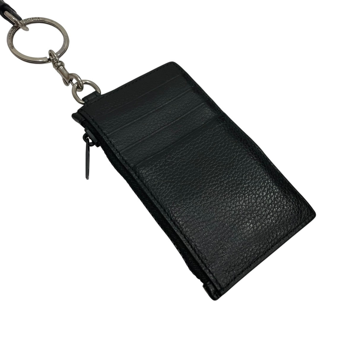 良品 ＊ BALENCIAGA バレンシアガ ロゴ総柄 フラグメントケース バレンシアガ BALENCIAGA カードケース コインケース キャッシュ