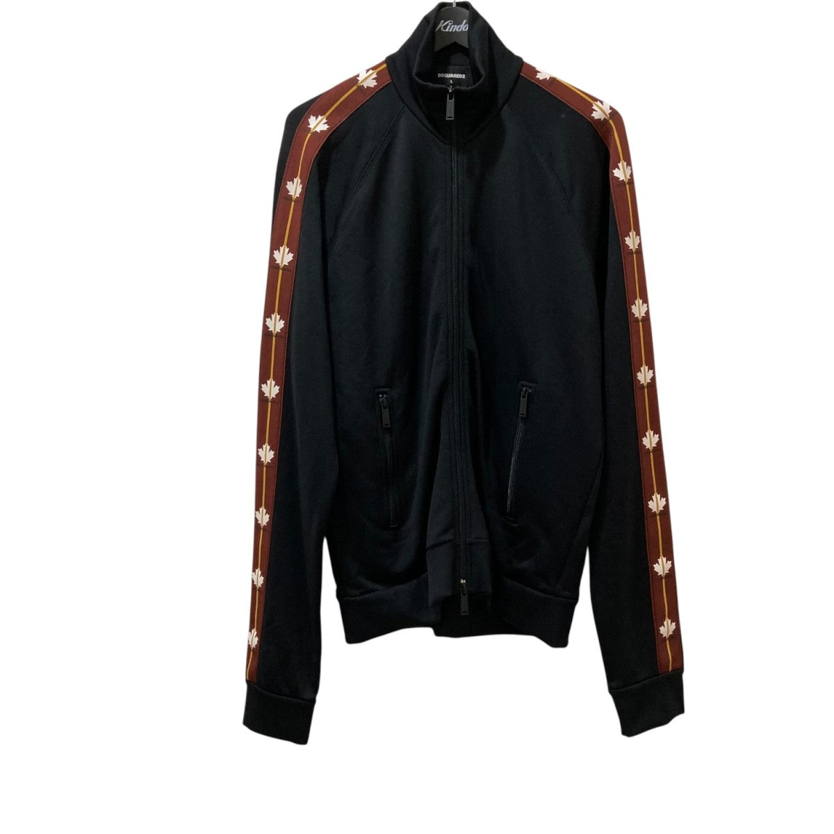 DSQUARED2 ダブルライダースジャケット　レザー　イタリア製　紫　L Dsquared2 ディースクエアード レザー ライダースジャケット