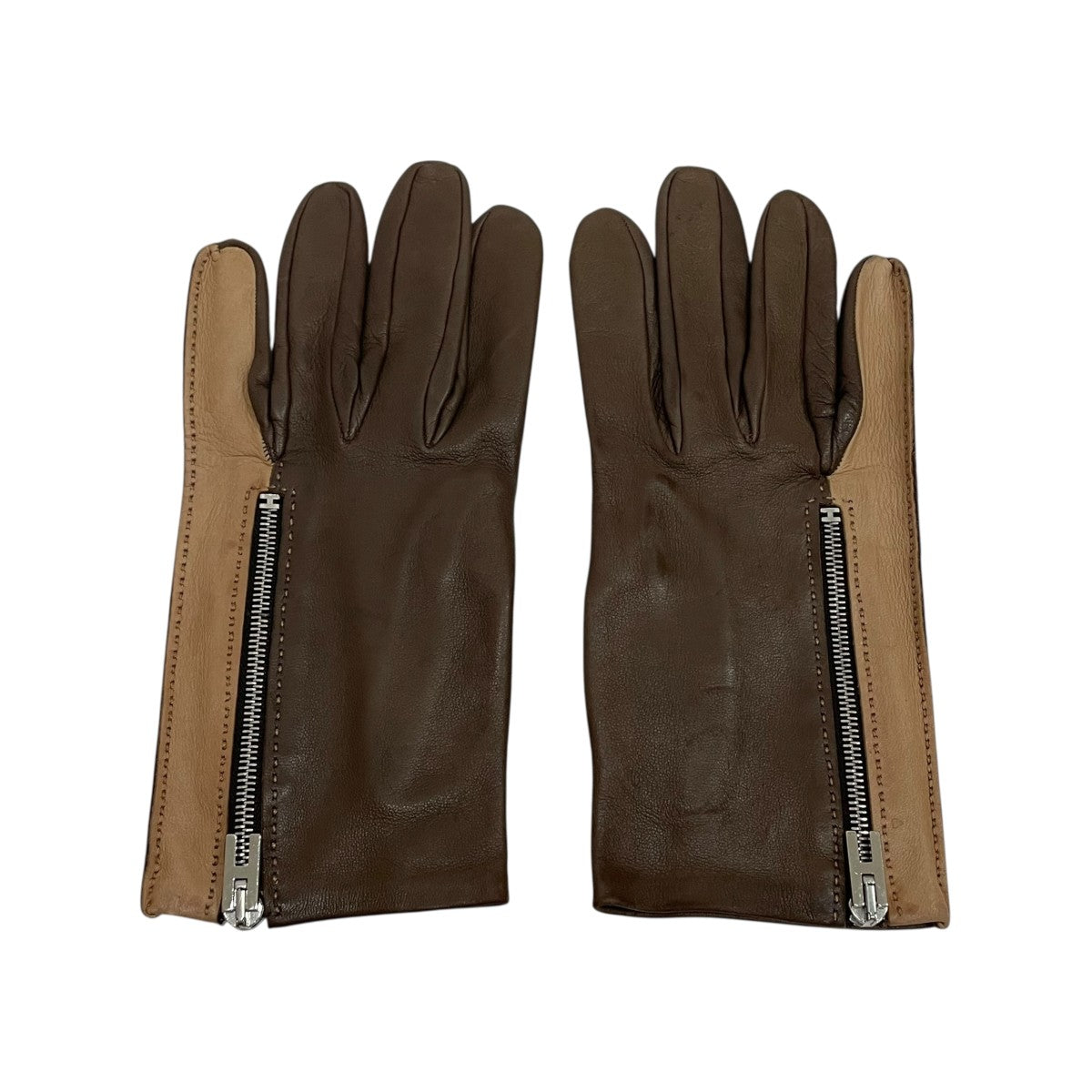 HERMES(エルメス) レザーグローブ ブラック サイズ 7｜【公式